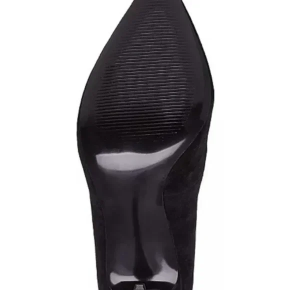 Steve Madden Daisie Pumps Suede Black - Picture 2 of 12